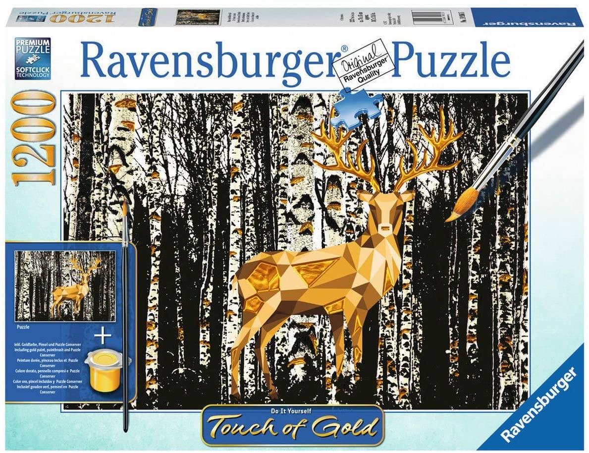Ravensburger Deer in the Birch Forest 1200 Piece Puzzle image 0
